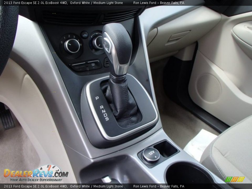 2013 Ford Escape SE 2.0L EcoBoost 4WD Oxford White / Medium Light Stone Photo #17