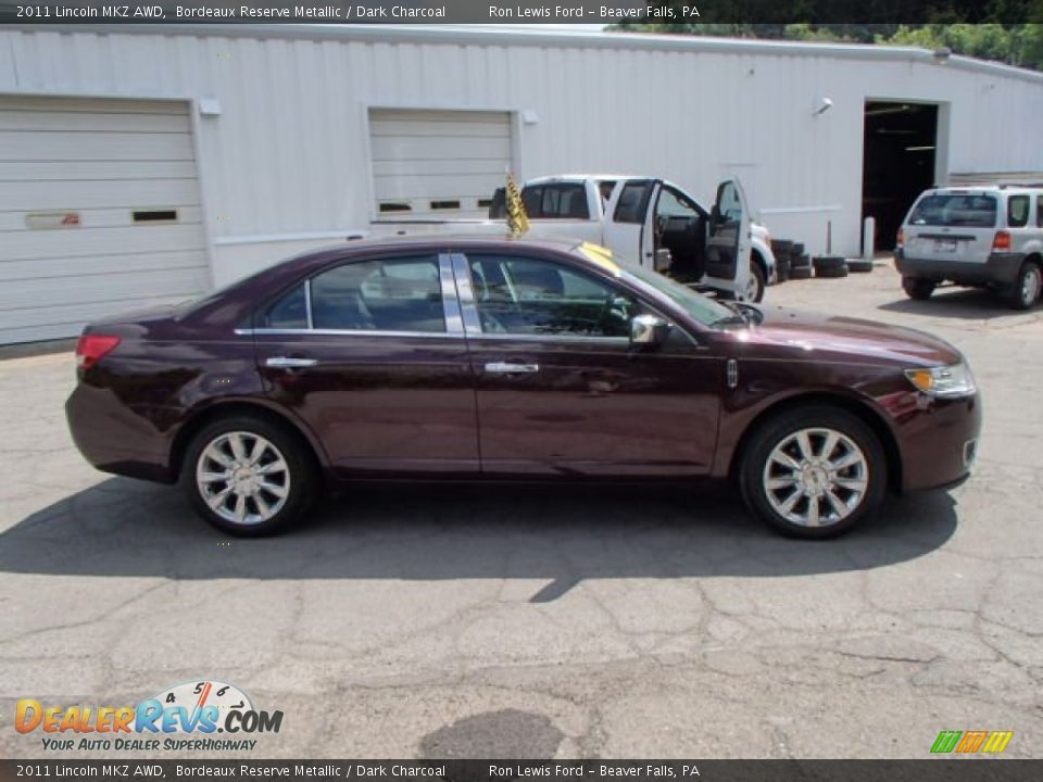 2011 Lincoln MKZ AWD Bordeaux Reserve Metallic / Dark Charcoal Photo #1
