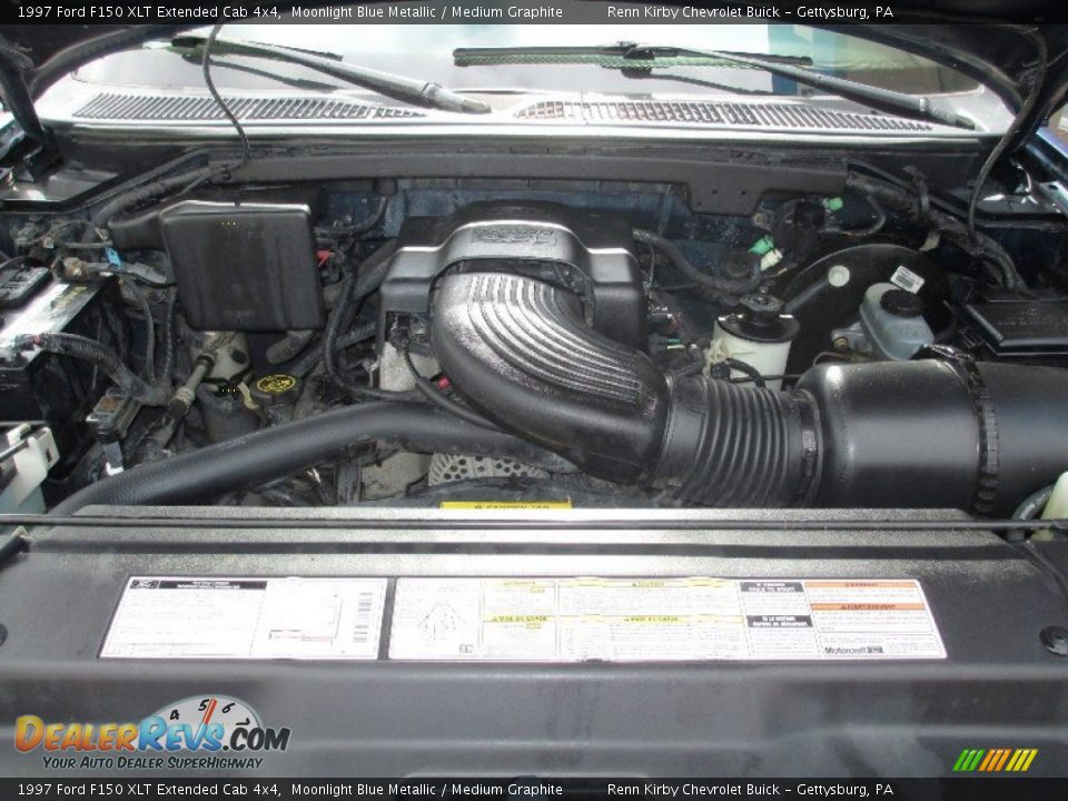 1997 Ford F150 XLT Extended Cab 4x4 4.6 Liter SOHC 16-Valve Triton V8 Engine Photo #17