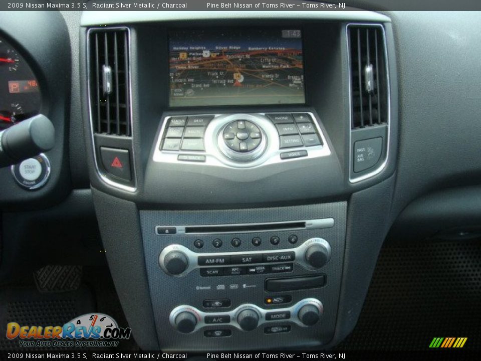 2009 Nissan Maxima 3.5 S Radiant Silver Metallic / Charcoal Photo #13