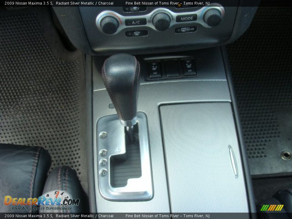 2009 Nissan Maxima 3.5 S Radiant Silver Metallic / Charcoal Photo #14