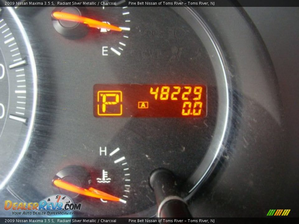 2009 Nissan Maxima 3.5 S Radiant Silver Metallic / Charcoal Photo #15