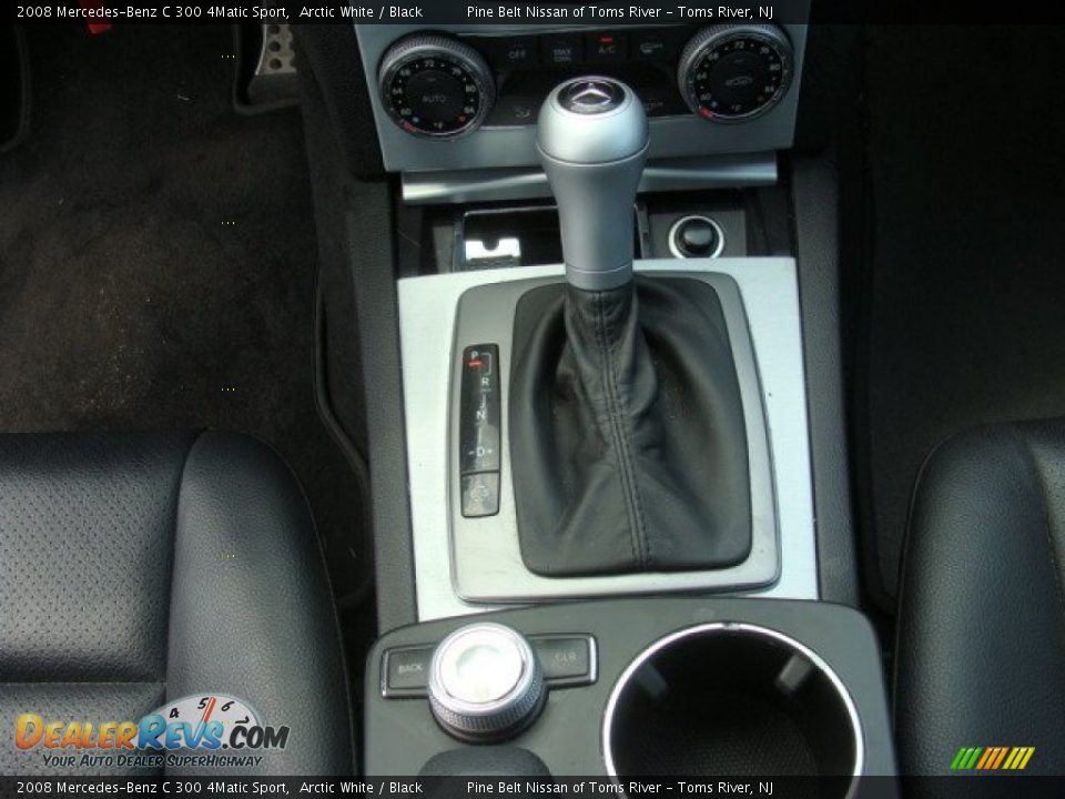 2008 Mercedes-Benz C 300 4Matic Sport Arctic White / Black Photo #14