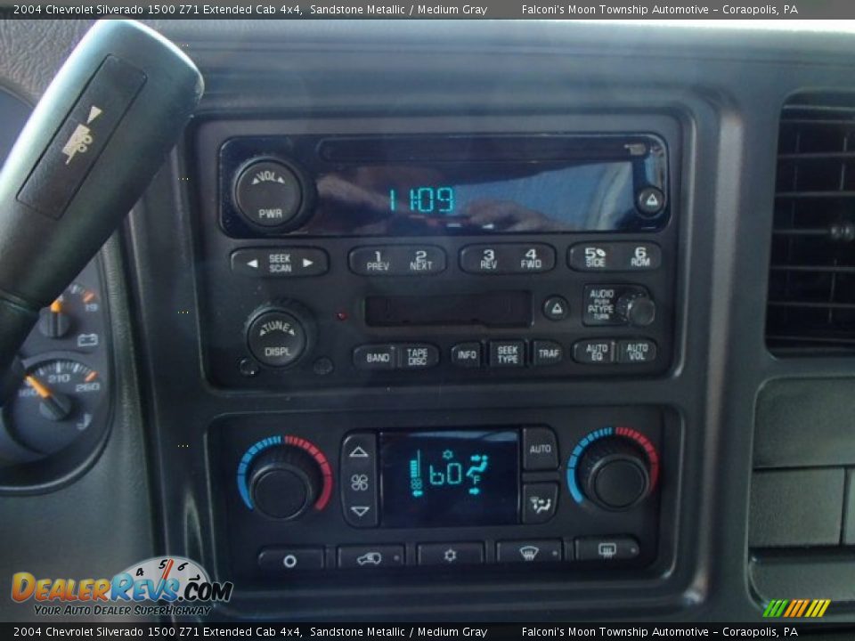 2004 Chevrolet Silverado 1500 Z71 Extended Cab 4x4 Sandstone Metallic / Medium Gray Photo #18