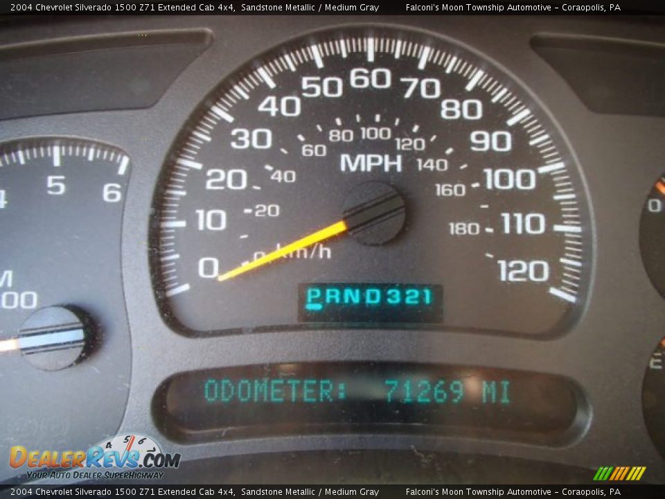 2004 Chevrolet Silverado 1500 Z71 Extended Cab 4x4 Sandstone Metallic / Medium Gray Photo #24