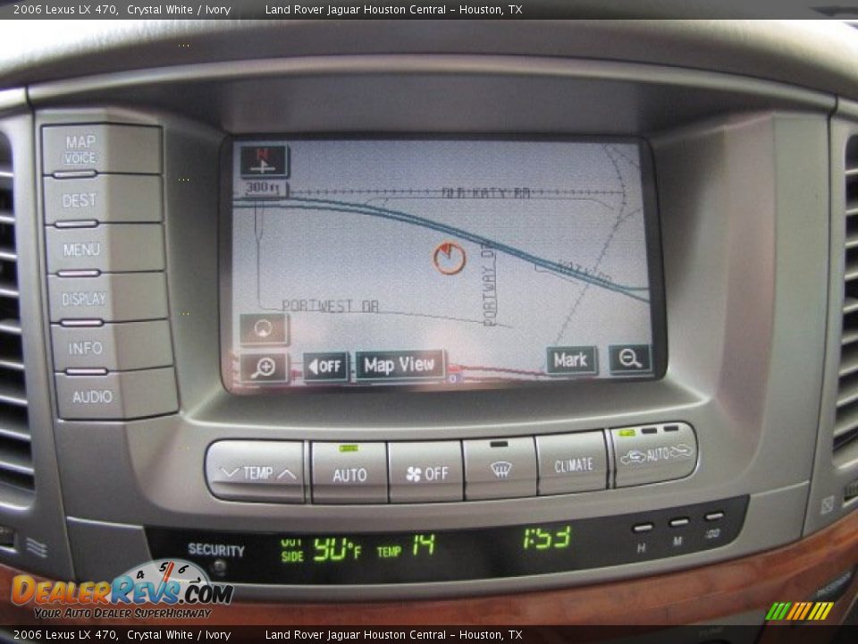 2006 Lexus LX 470 Crystal White / Ivory Photo #17