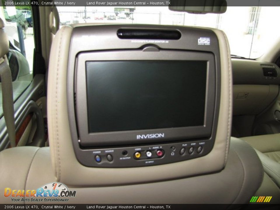 2006 Lexus LX 470 Crystal White / Ivory Photo #29