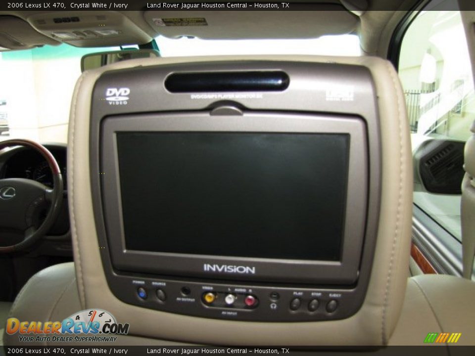 2006 Lexus LX 470 Crystal White / Ivory Photo #30