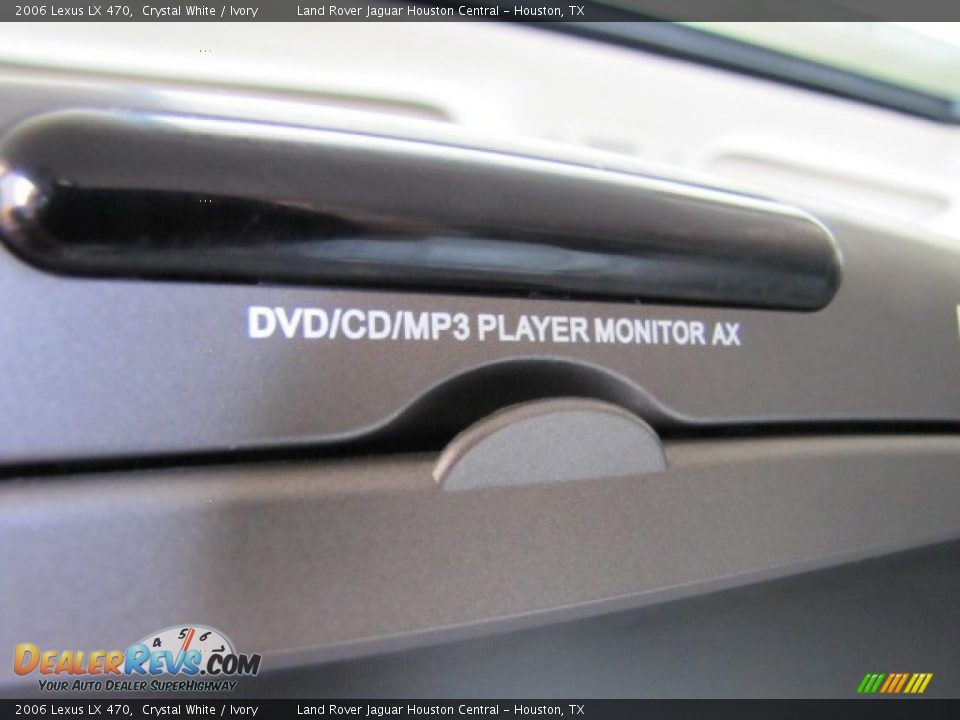 2006 Lexus LX 470 Crystal White / Ivory Photo #31