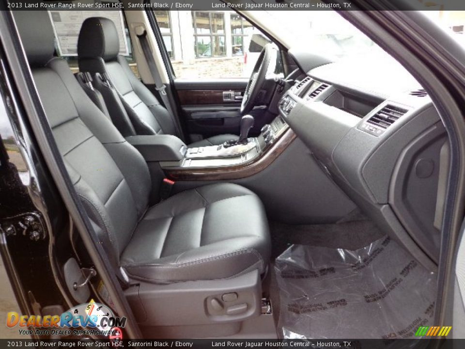 Ebony Interior - 2013 Land Rover Range Rover Sport HSE Photo #4