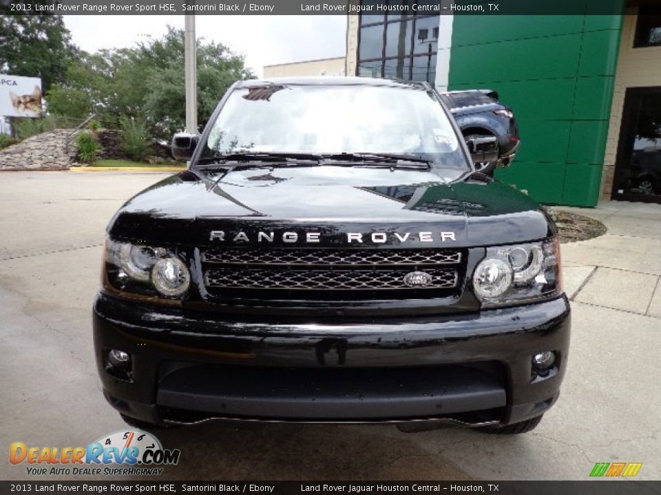2013 Land Rover Range Rover Sport HSE Santorini Black / Ebony Photo #6