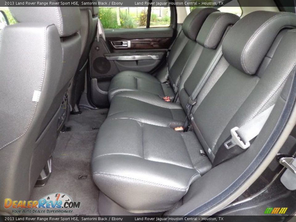 Rear Seat of 2013 Land Rover Range Rover Sport HSE Photo #13