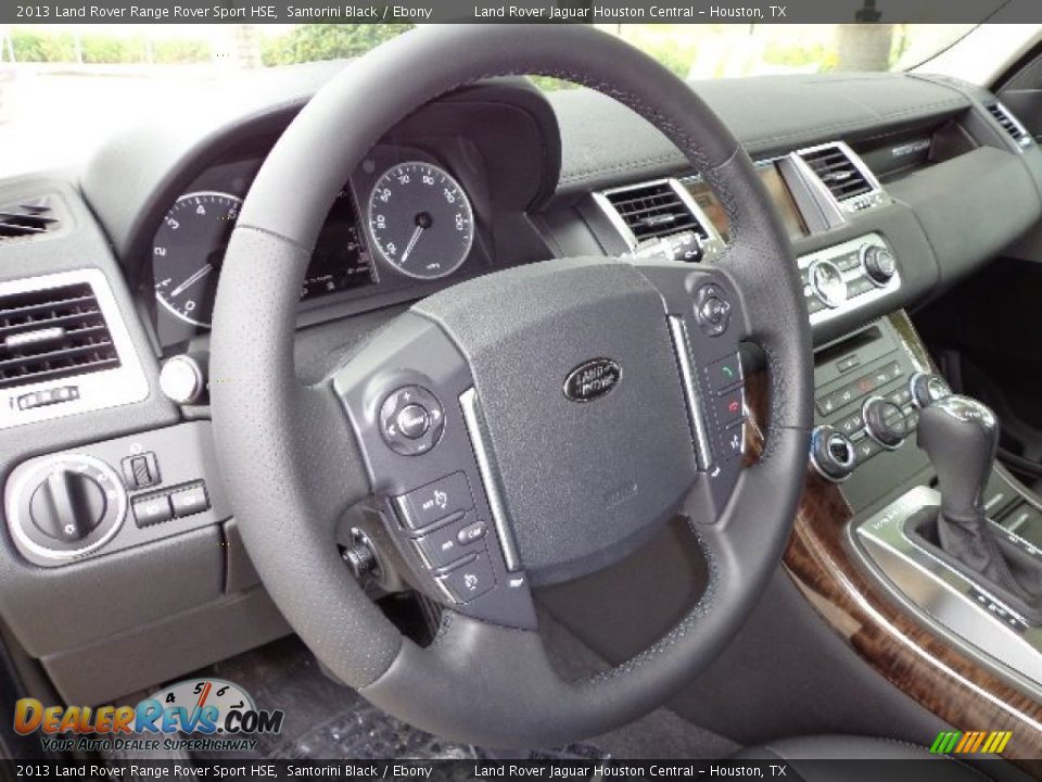 2013 Land Rover Range Rover Sport HSE Steering Wheel Photo #19
