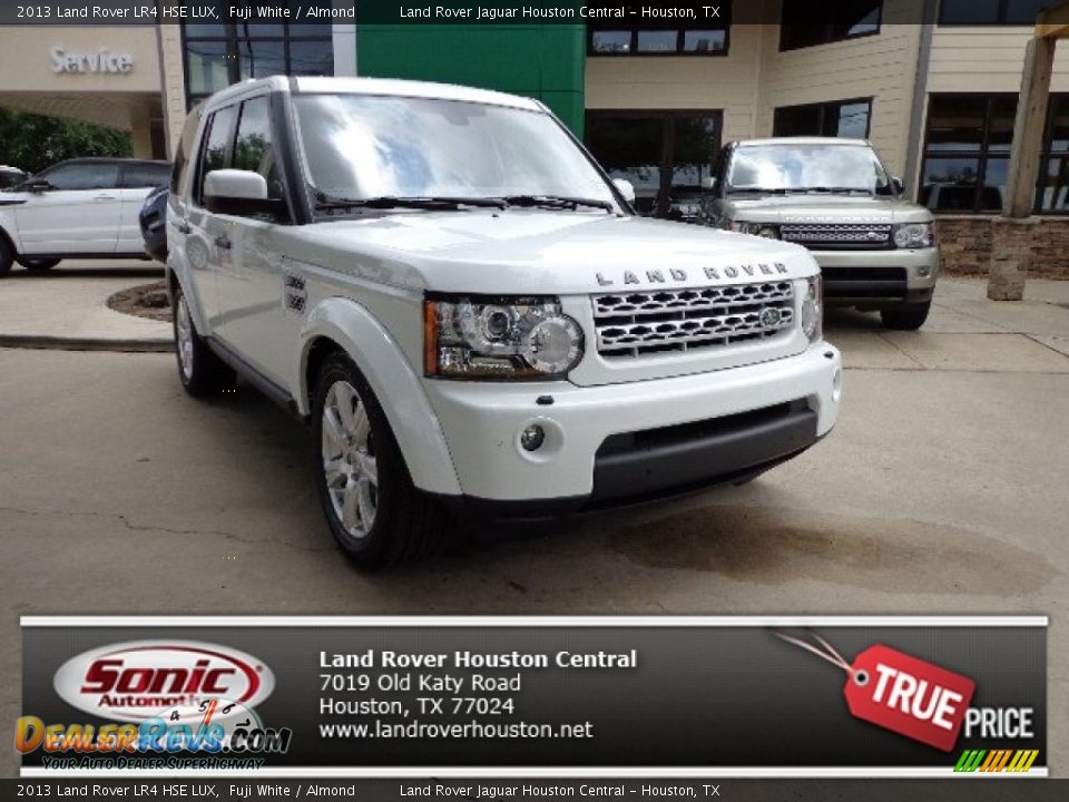 2013 Land Rover LR4 HSE LUX Fuji White / Almond Photo #1