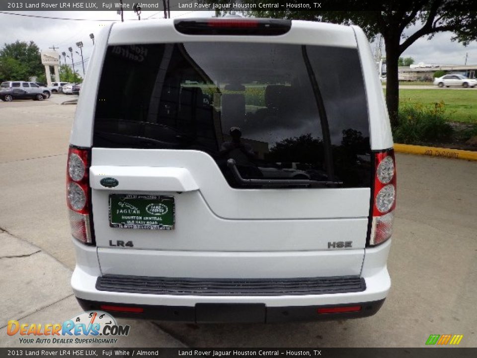 2013 Land Rover LR4 HSE LUX Fuji White / Almond Photo #9
