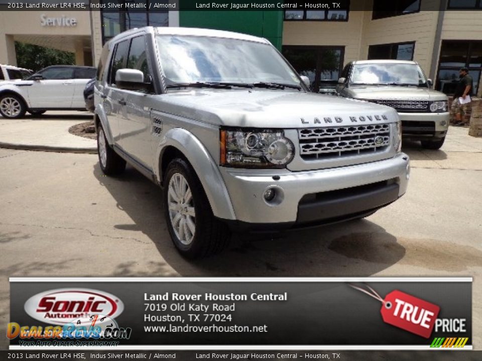 2013 Land Rover LR4 HSE Indus Silver Metallic / Almond Photo #1