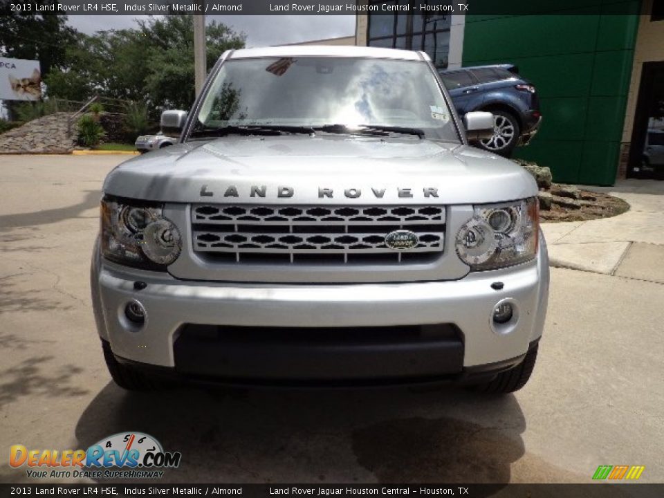 2013 Land Rover LR4 HSE Indus Silver Metallic / Almond Photo #6