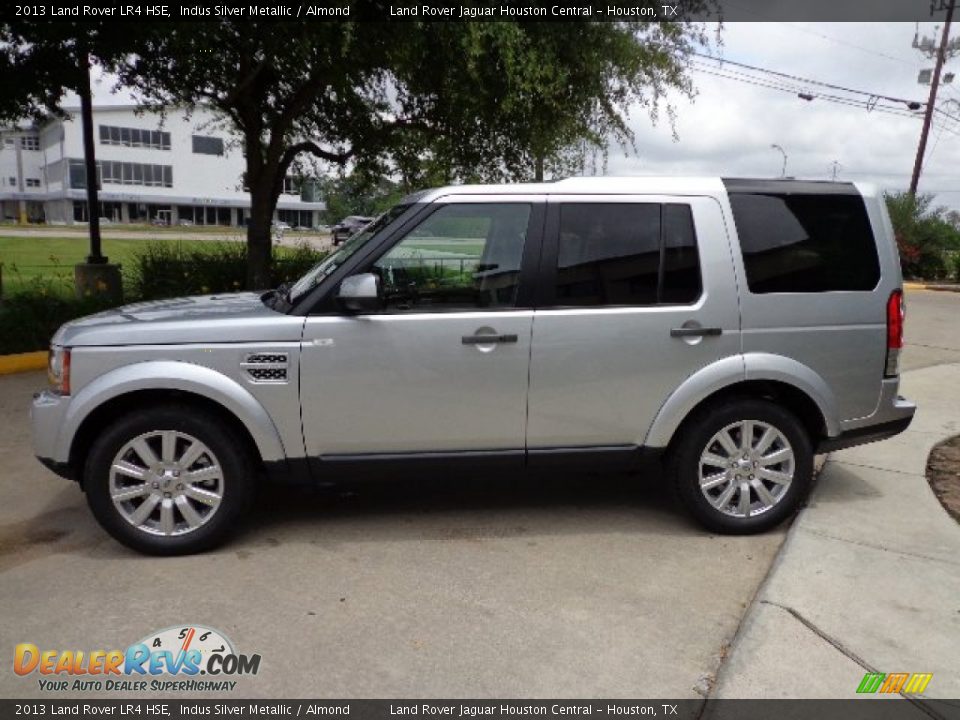 2013 Land Rover LR4 HSE Indus Silver Metallic / Almond Photo #7