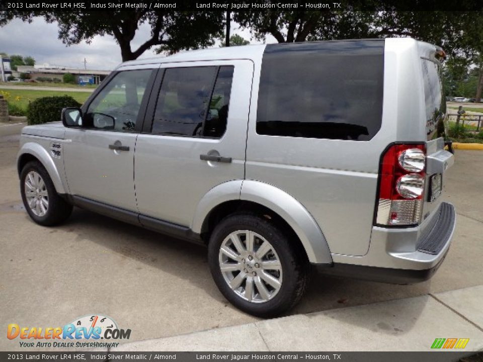 2013 Land Rover LR4 HSE Indus Silver Metallic / Almond Photo #8