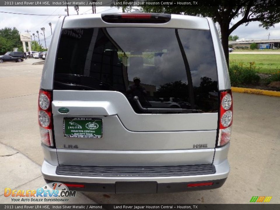 2013 Land Rover LR4 HSE Indus Silver Metallic / Almond Photo #9