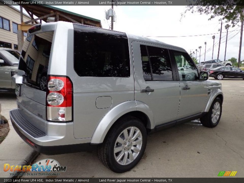 2013 Land Rover LR4 HSE Indus Silver Metallic / Almond Photo #12