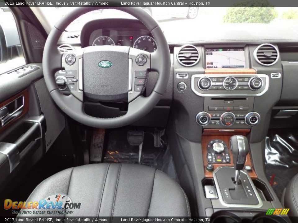 2013 Land Rover LR4 HSE Indus Silver Metallic / Almond Photo #14