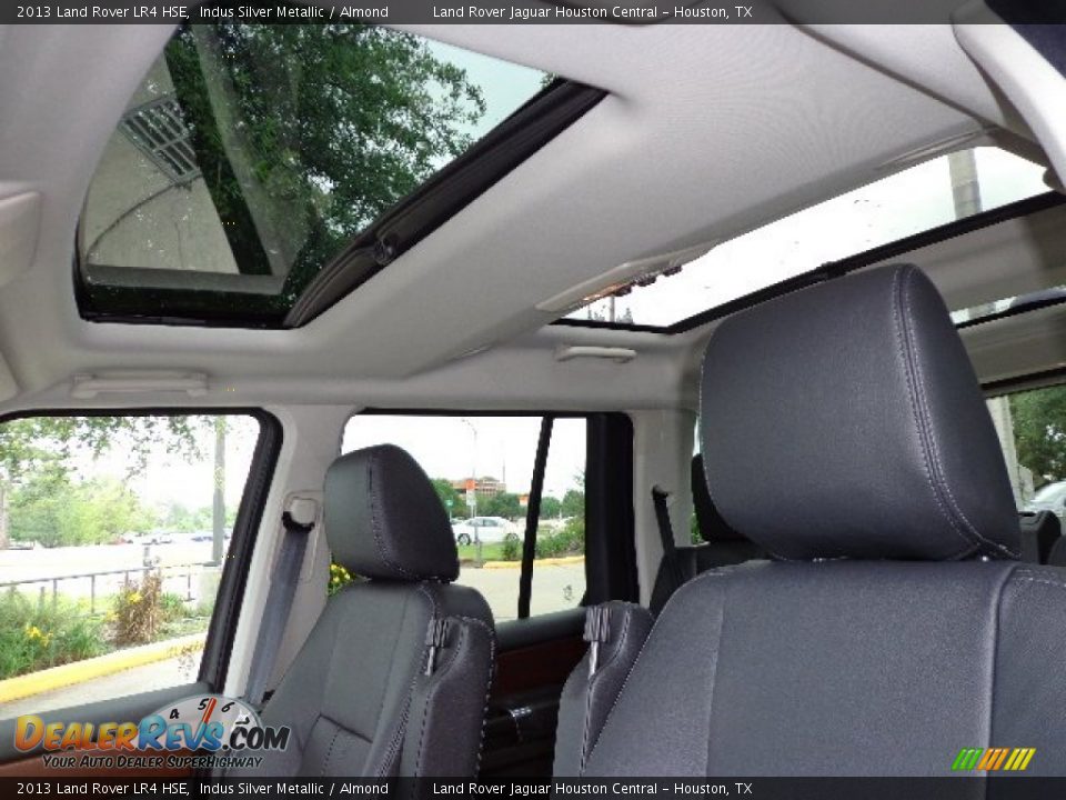 2013 Land Rover LR4 HSE Indus Silver Metallic / Almond Photo #17
