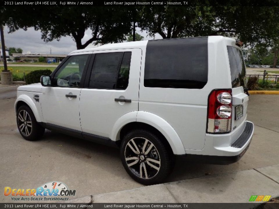 2013 Land Rover LR4 HSE LUX Fuji White / Almond Photo #8
