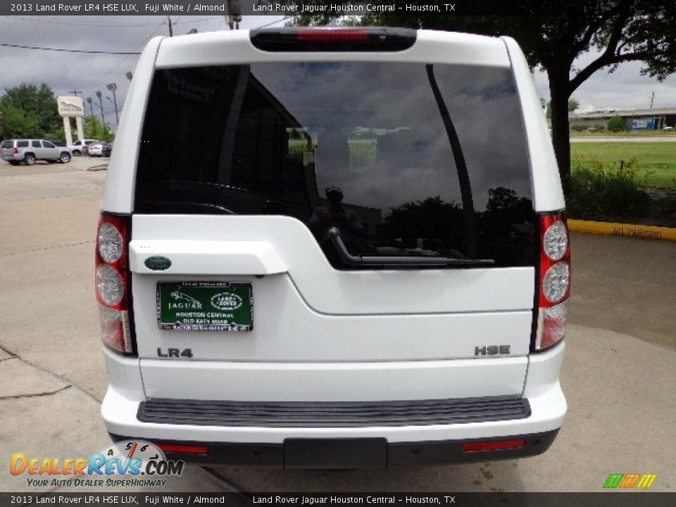 2013 Land Rover LR4 HSE LUX Fuji White / Almond Photo #9