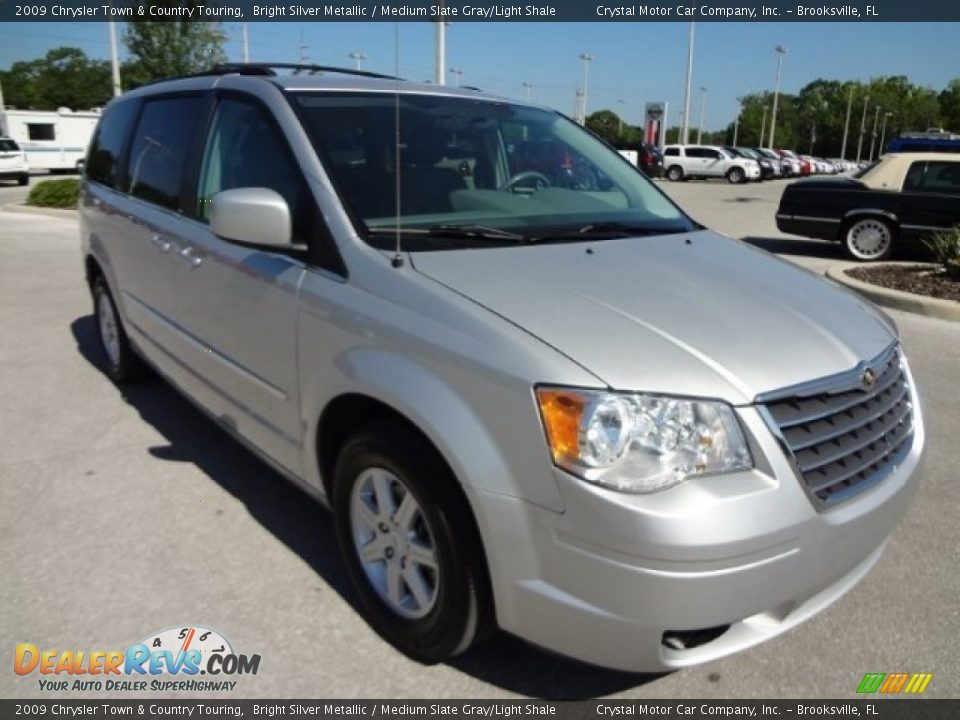 2009 Chrysler Town & Country Touring Bright Silver Metallic / Medium Slate Gray/Light Shale Photo #12