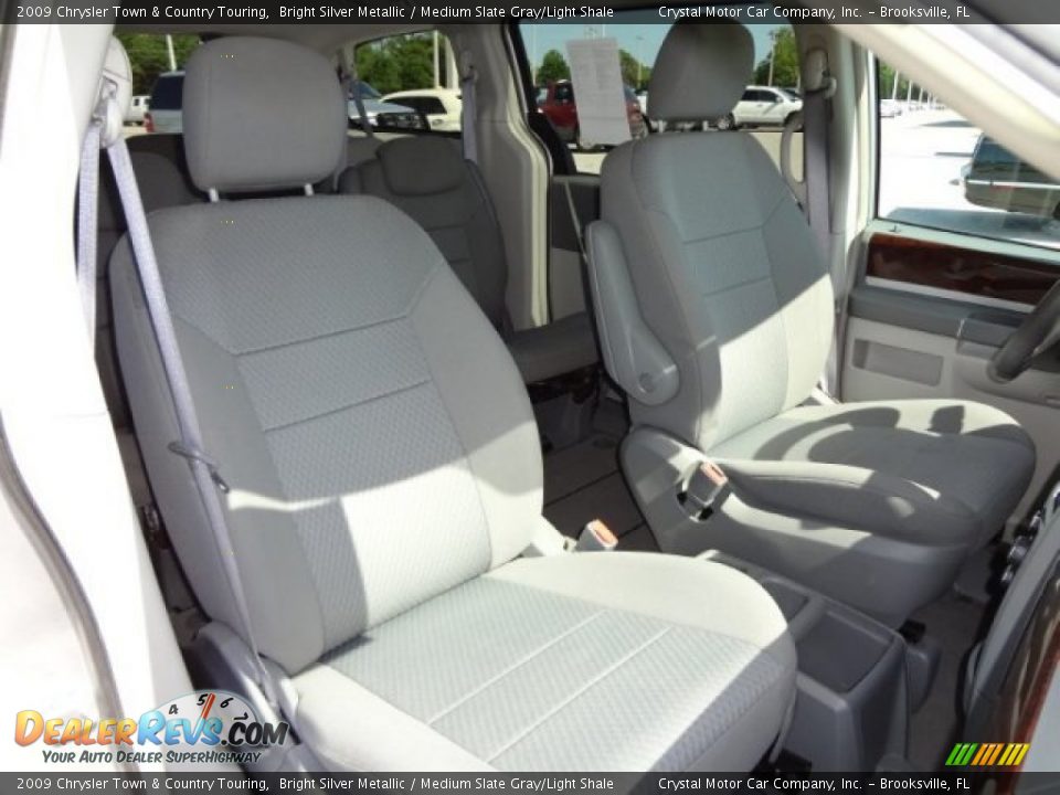 2009 Chrysler Town & Country Touring Bright Silver Metallic / Medium Slate Gray/Light Shale Photo #14