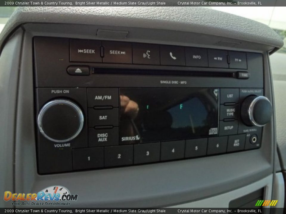 2009 Chrysler Town & Country Touring Bright Silver Metallic / Medium Slate Gray/Light Shale Photo #20