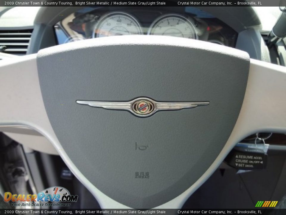 2009 Chrysler Town & Country Touring Bright Silver Metallic / Medium Slate Gray/Light Shale Photo #22