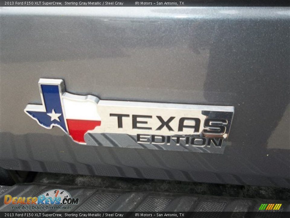 2013 Ford F150 XLT SuperCrew Sterling Gray Metallic / Steel Gray Photo #7