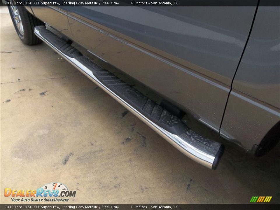 2013 Ford F150 XLT SuperCrew Sterling Gray Metallic / Steel Gray Photo #11