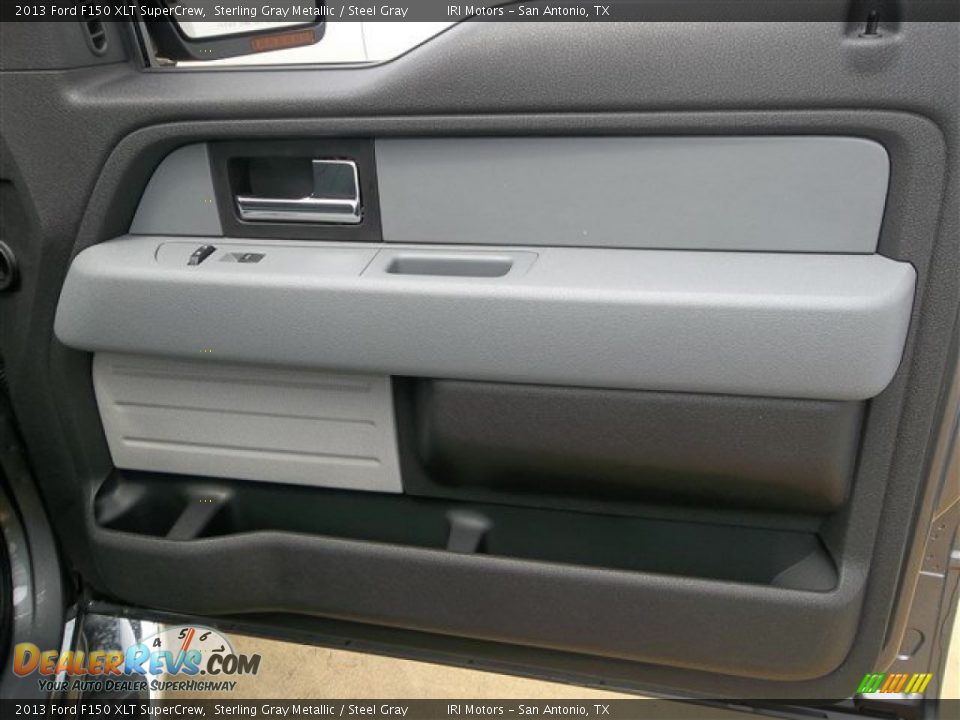 2013 Ford F150 XLT SuperCrew Sterling Gray Metallic / Steel Gray Photo #12