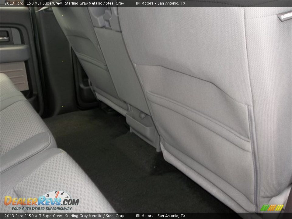 2013 Ford F150 XLT SuperCrew Sterling Gray Metallic / Steel Gray Photo #14