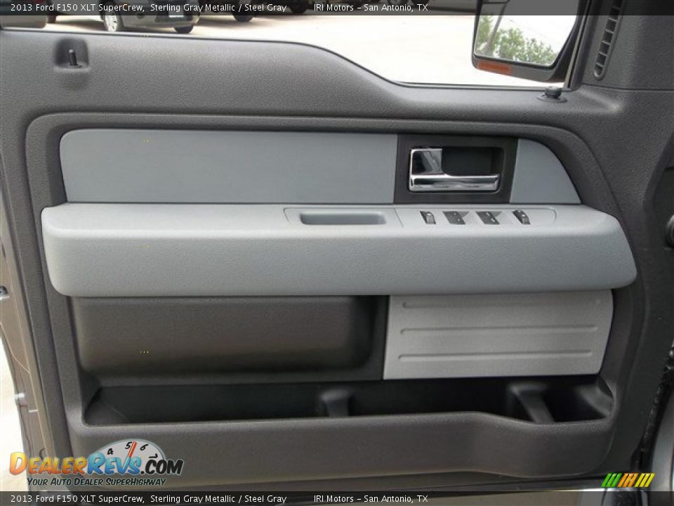 2013 Ford F150 XLT SuperCrew Sterling Gray Metallic / Steel Gray Photo #20