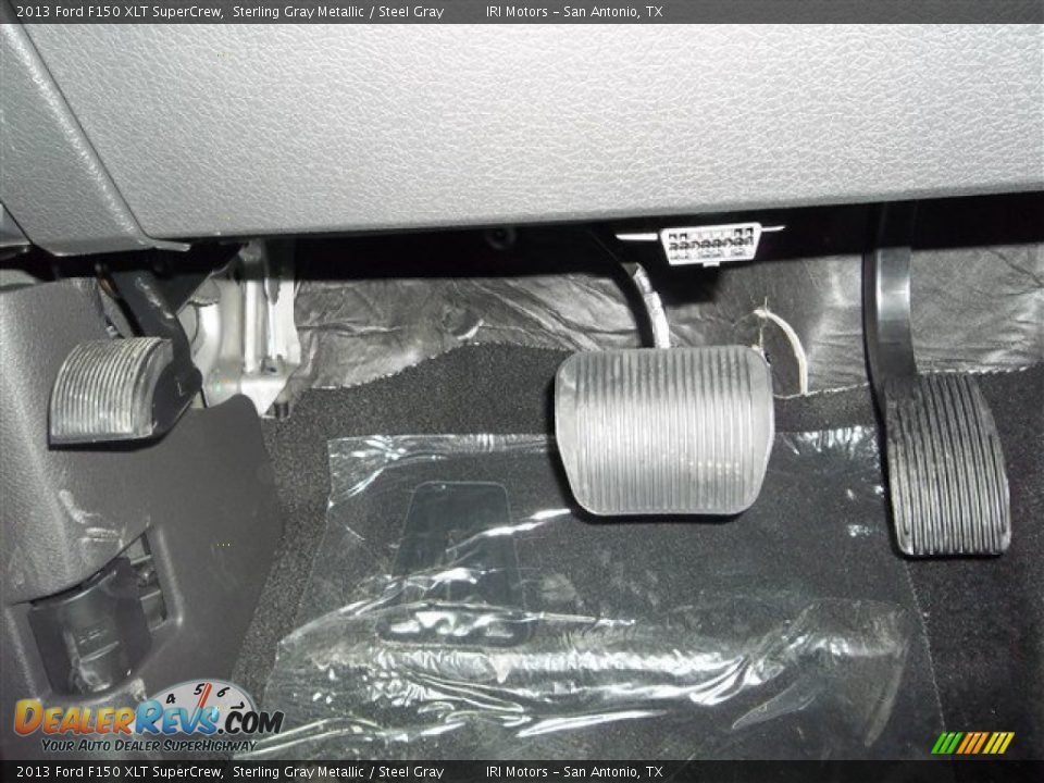 2013 Ford F150 XLT SuperCrew Sterling Gray Metallic / Steel Gray Photo #23
