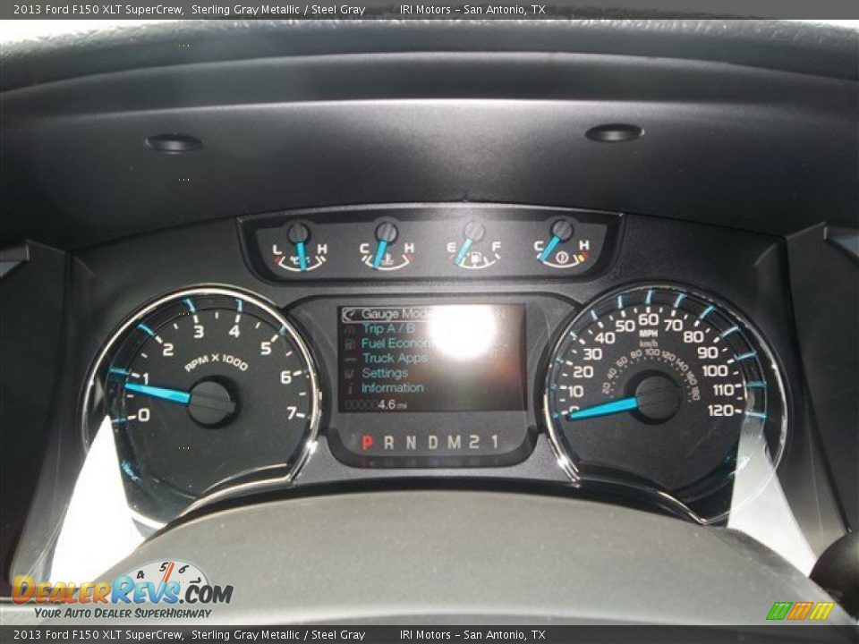 2013 Ford F150 XLT SuperCrew Sterling Gray Metallic / Steel Gray Photo #24