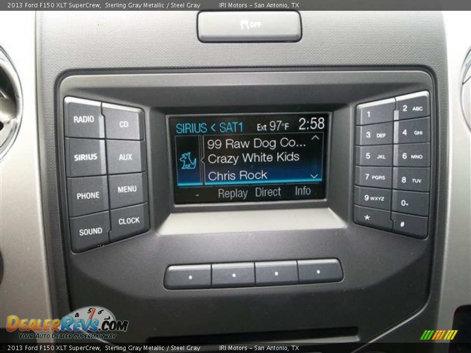 2013 Ford F150 XLT SuperCrew Sterling Gray Metallic / Steel Gray Photo #26