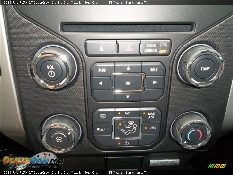 2013 Ford F150 XLT SuperCrew Sterling Gray Metallic / Steel Gray Photo #27