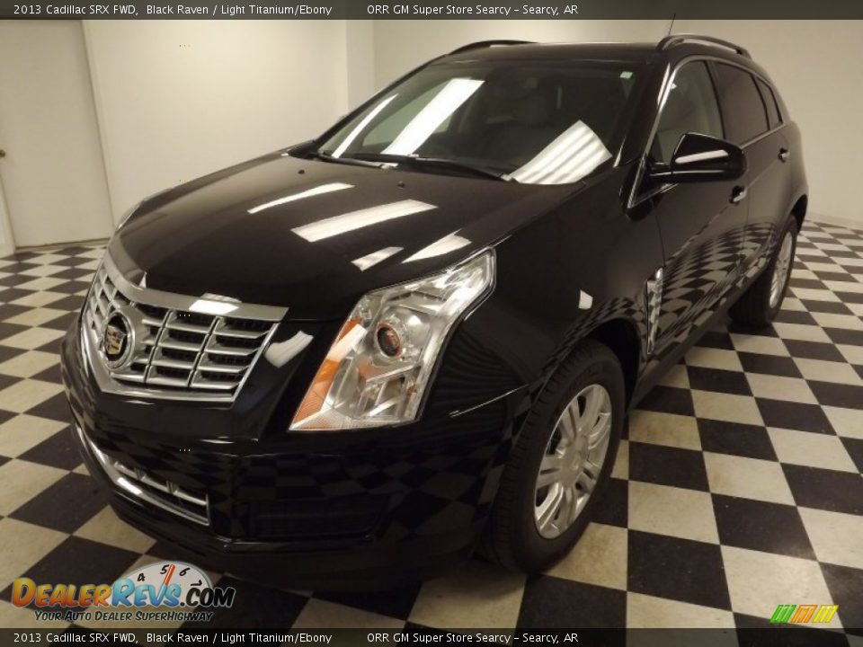 2013 Cadillac SRX FWD Black Raven / Light Titanium/Ebony Photo #1