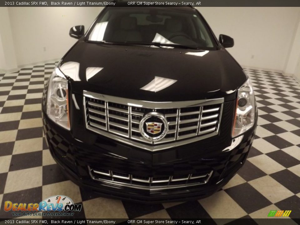 2013 Cadillac SRX FWD Black Raven / Light Titanium/Ebony Photo #2
