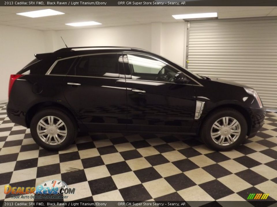 2013 Cadillac SRX FWD Black Raven / Light Titanium/Ebony Photo #4