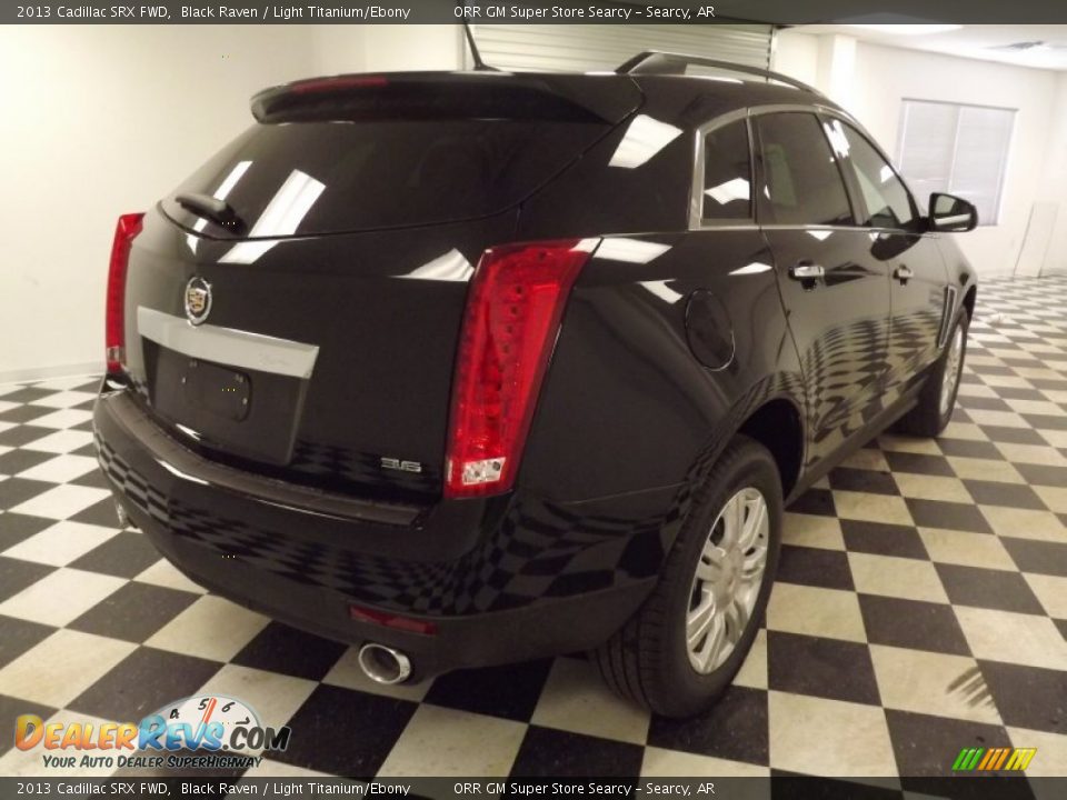 2013 Cadillac SRX FWD Black Raven / Light Titanium/Ebony Photo #5