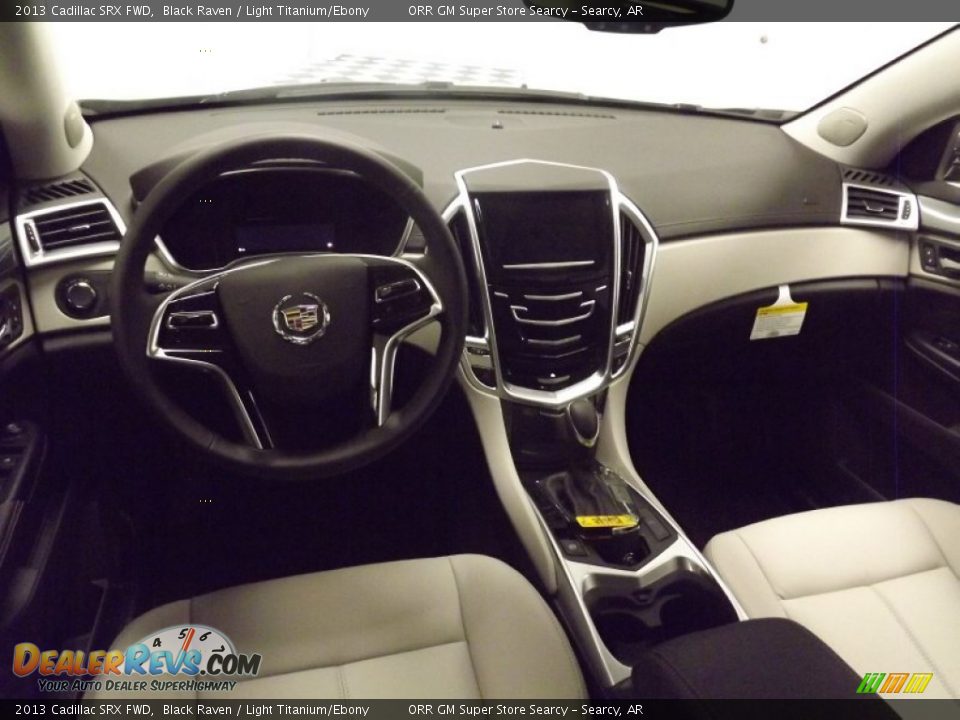 2013 Cadillac SRX FWD Black Raven / Light Titanium/Ebony Photo #9