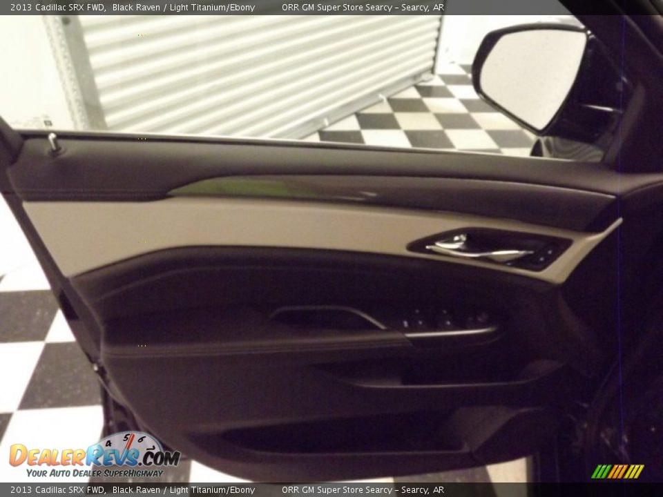 2013 Cadillac SRX FWD Black Raven / Light Titanium/Ebony Photo #13