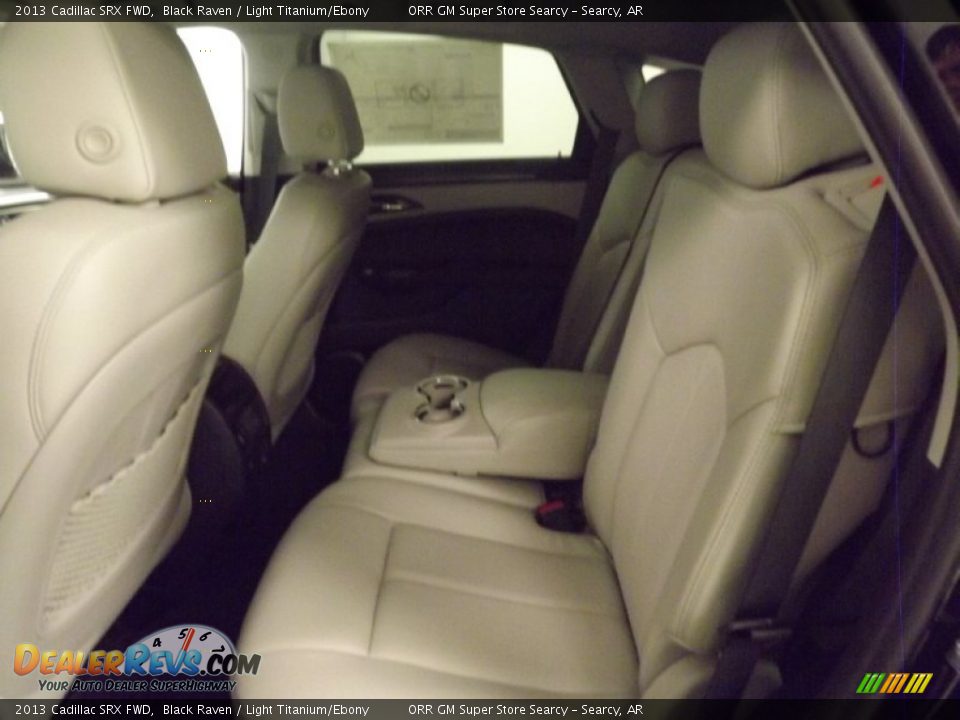 2013 Cadillac SRX FWD Black Raven / Light Titanium/Ebony Photo #14