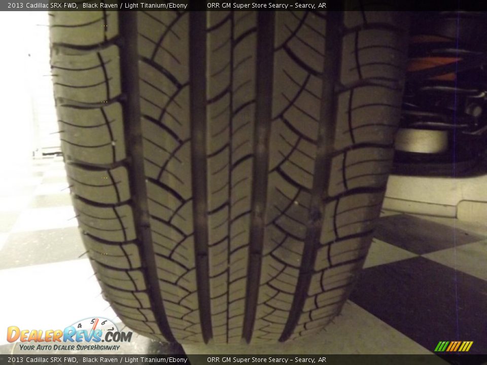 2013 Cadillac SRX FWD Black Raven / Light Titanium/Ebony Photo #20